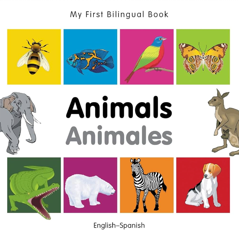 My first bilingual book - Animales