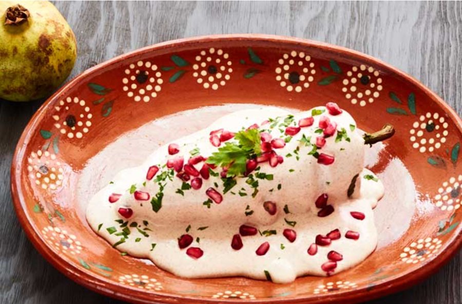 Chiles en nogada
