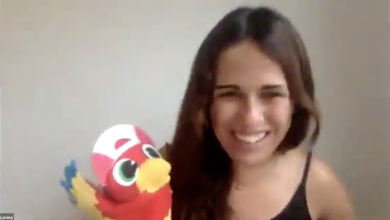 Lorena, profesora de español para niños en Diluu