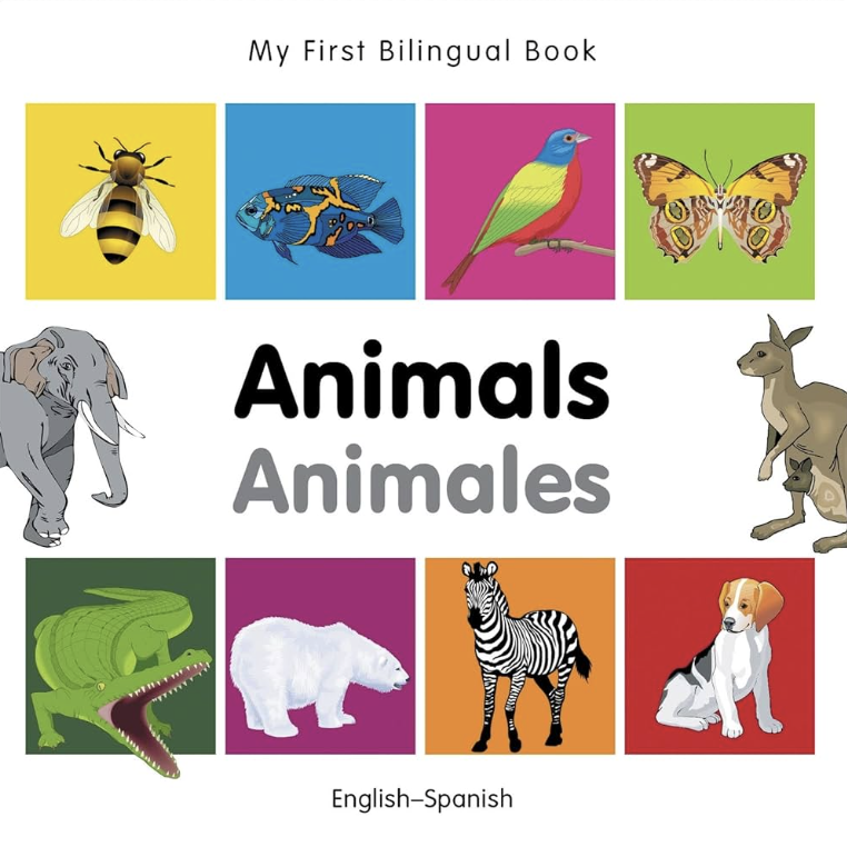 My first bilingual book - Animales